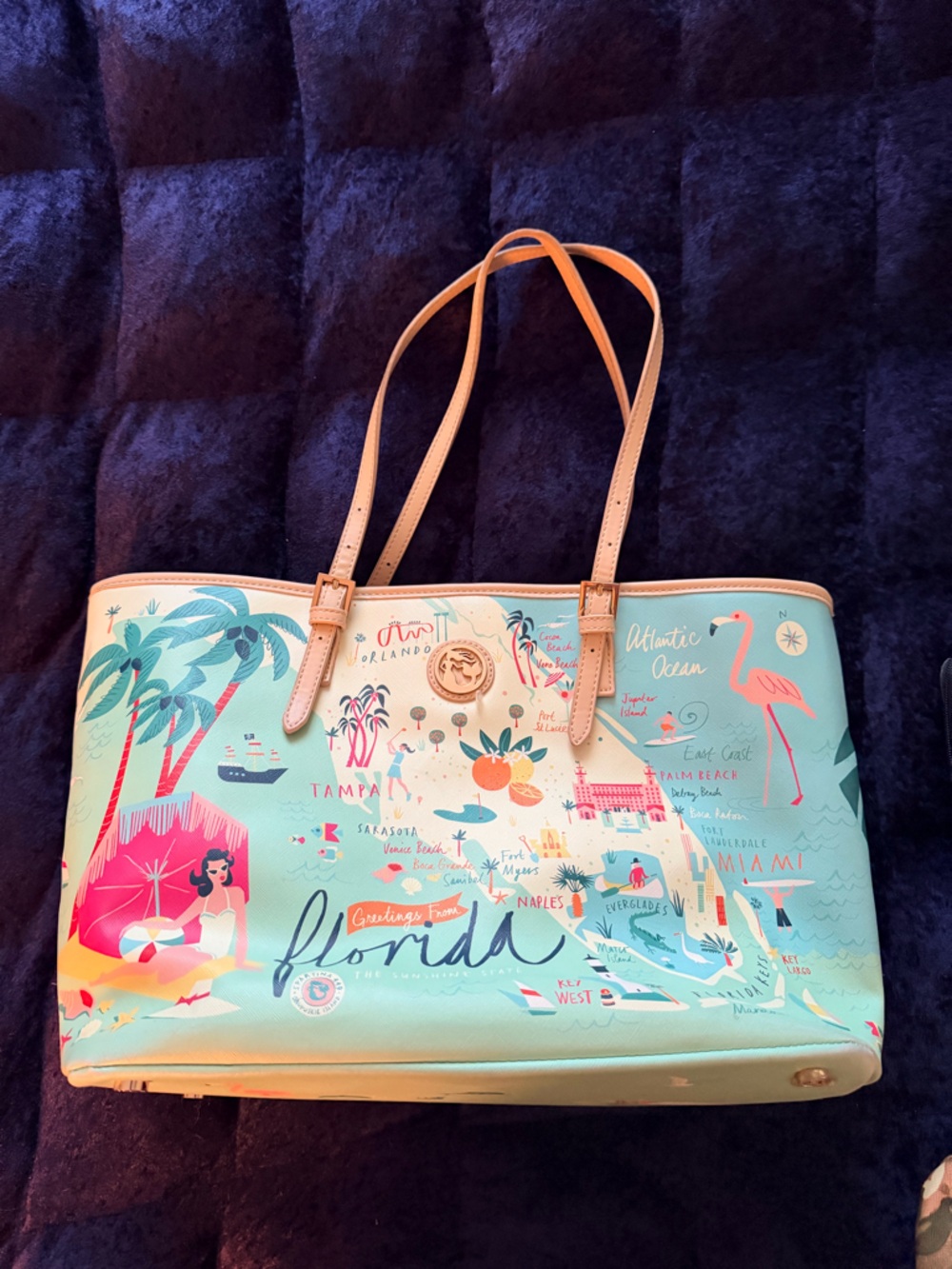 Spartina 449 Large Florida Tote bag.